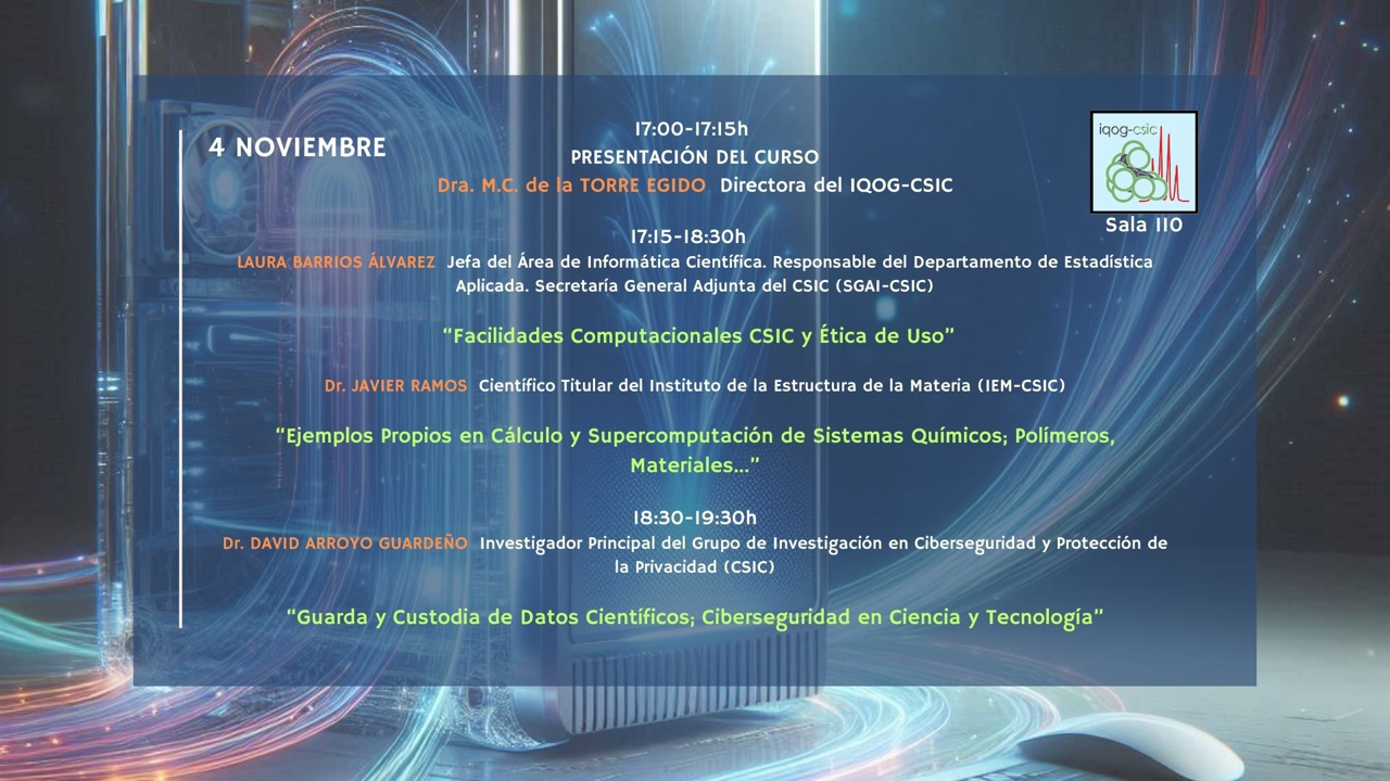 Programa del día 4 de noviembre