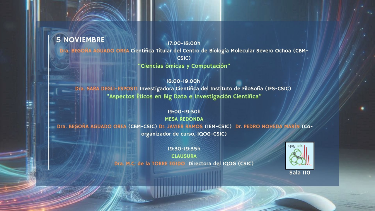 Programa del día 5 de noviembre