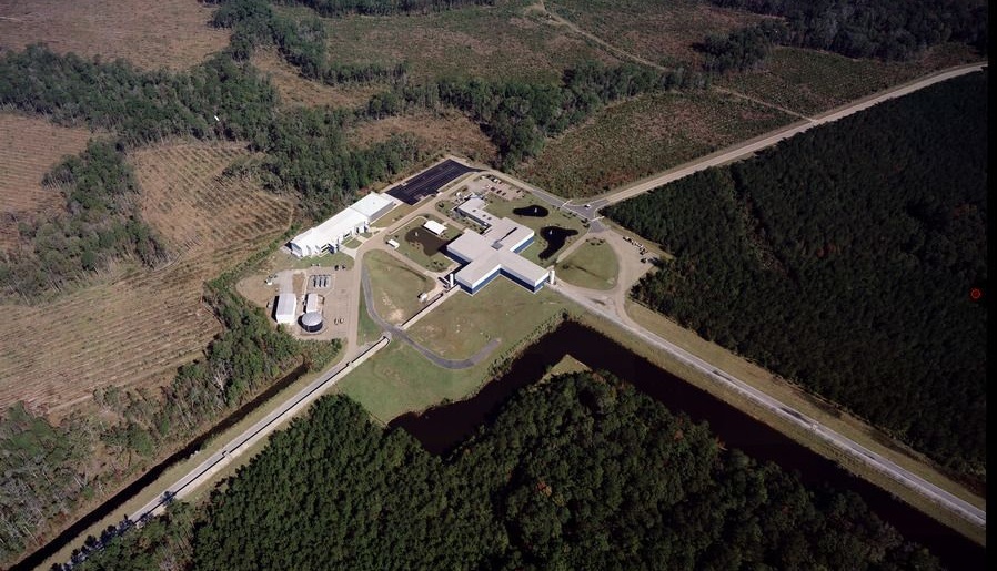 Imagen del observatorio de ondas gravitacionales LIGO