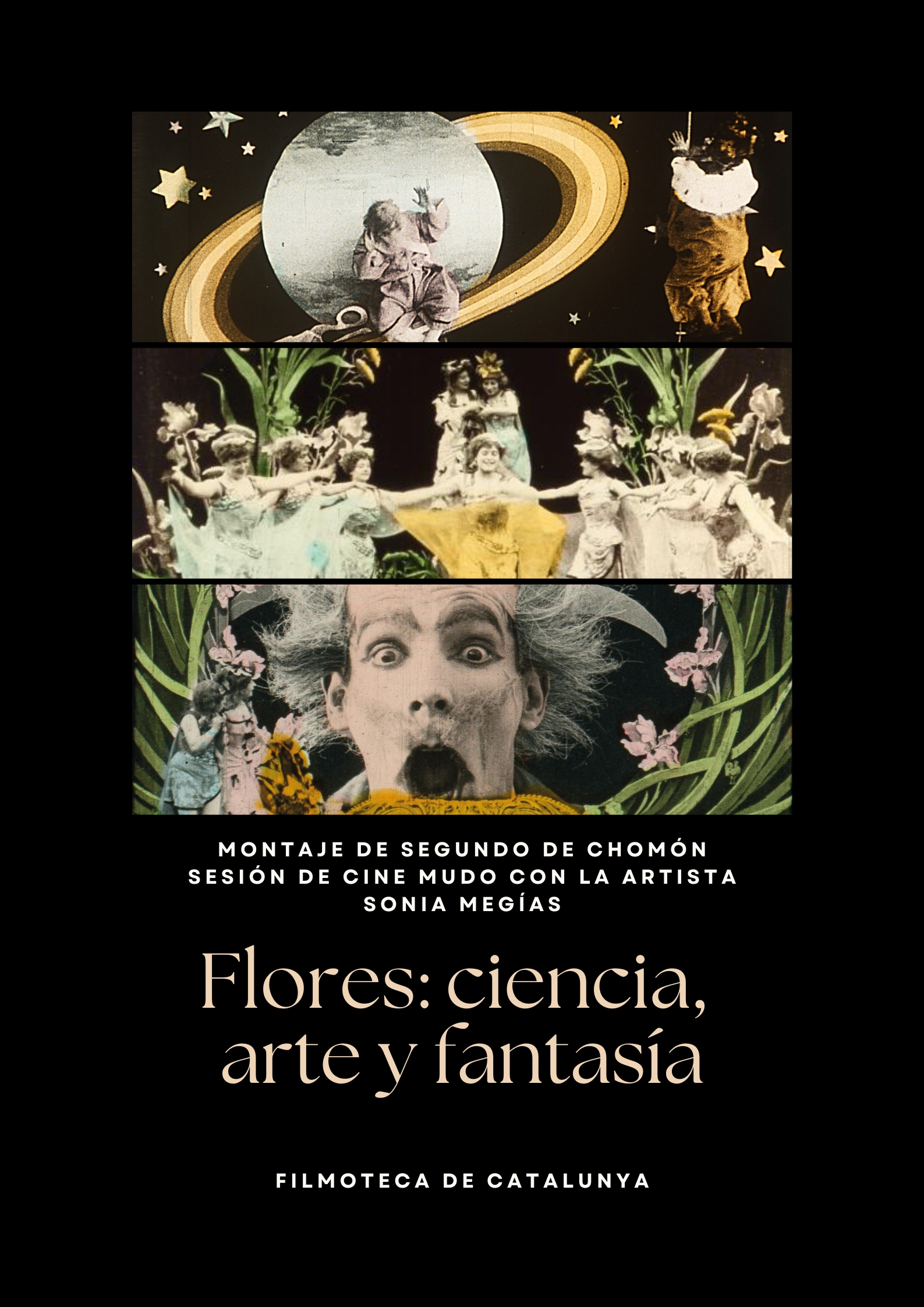 Cartel de la actividad 'Flores: ciencia, arte y fantasía'